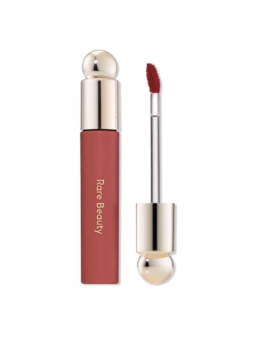 NIB Rare Beauty Soft Pinch Tinted Lip Oil Delight Rose Brown - MSRP $24